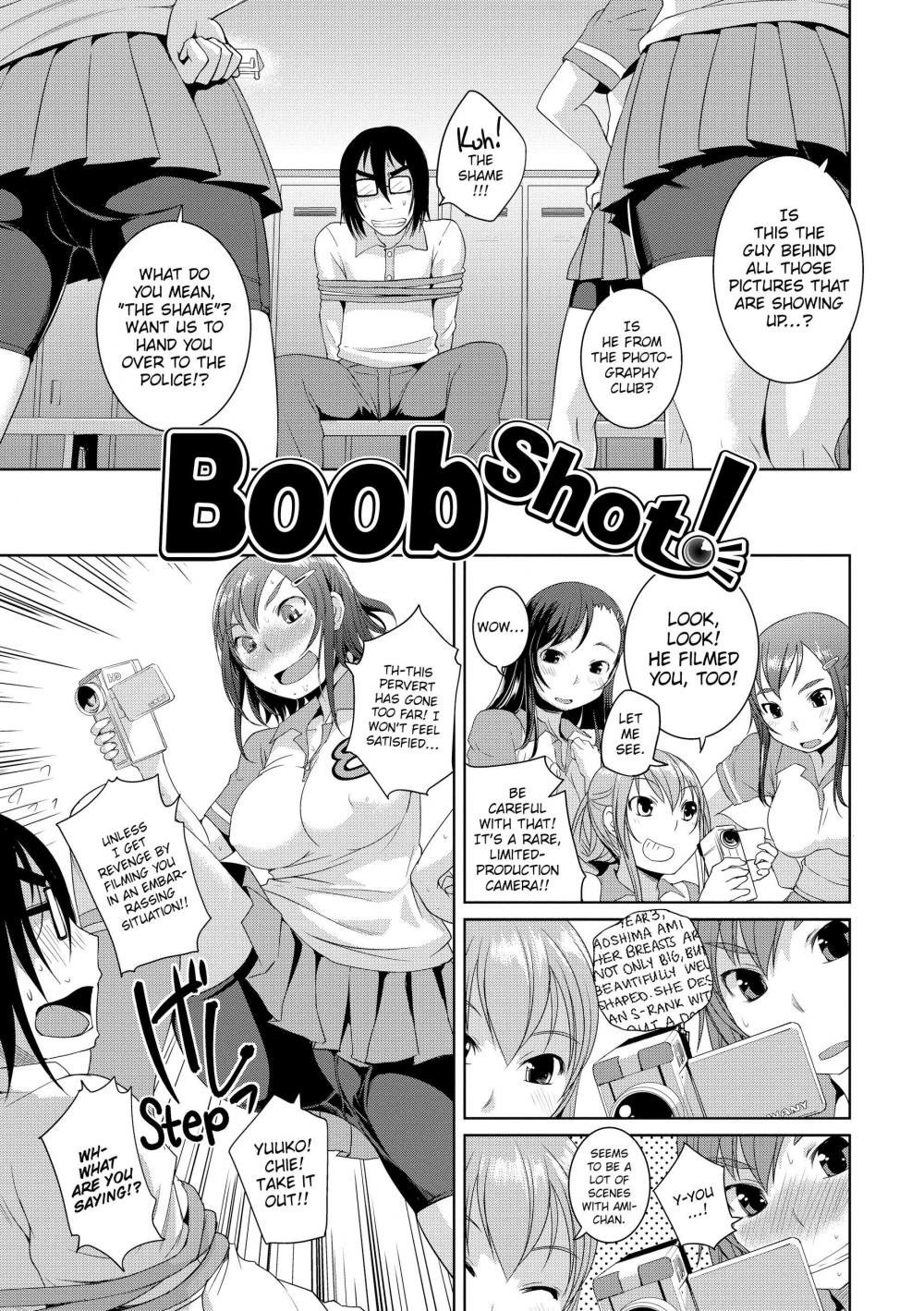 Hentai Manga Comic-Peachy-Butt Girls-Chapter 5 - boob shot!-3
